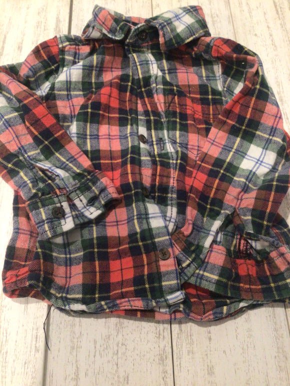 Carters flannel-24M