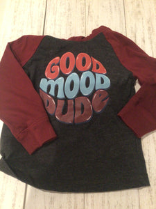 Good mood dude long sleeve-2T