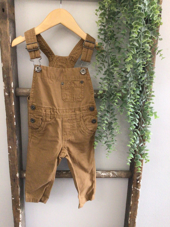 Brown overalls-6/12