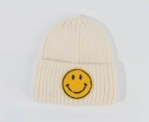 Yellow Smiley Face Beanie