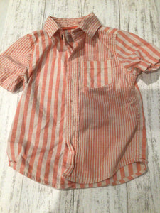 Cat&Jack coral button up-2T