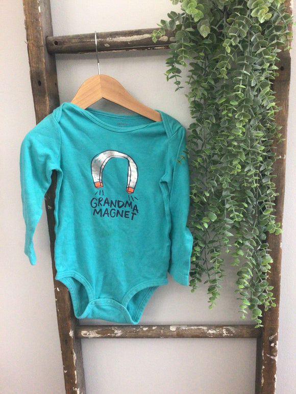 Grandma magnet onesie-24m