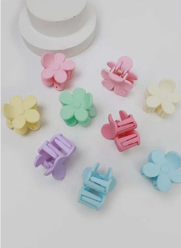 Set of 3 Pastel Hair Clips