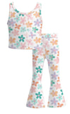Ribbed floral bell sets