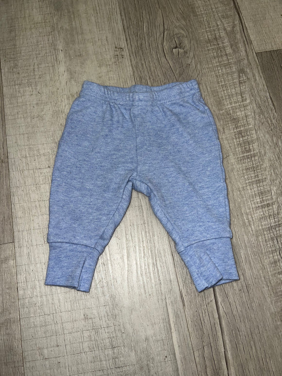 Light Blue Joggers - 0/3M