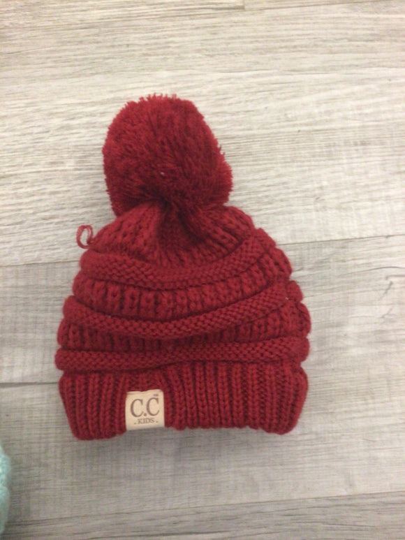 CC Pom beanie