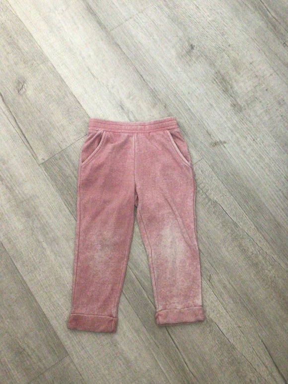 Pink acid joggers-4T