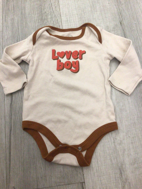 Loved boy onesie-6/9M