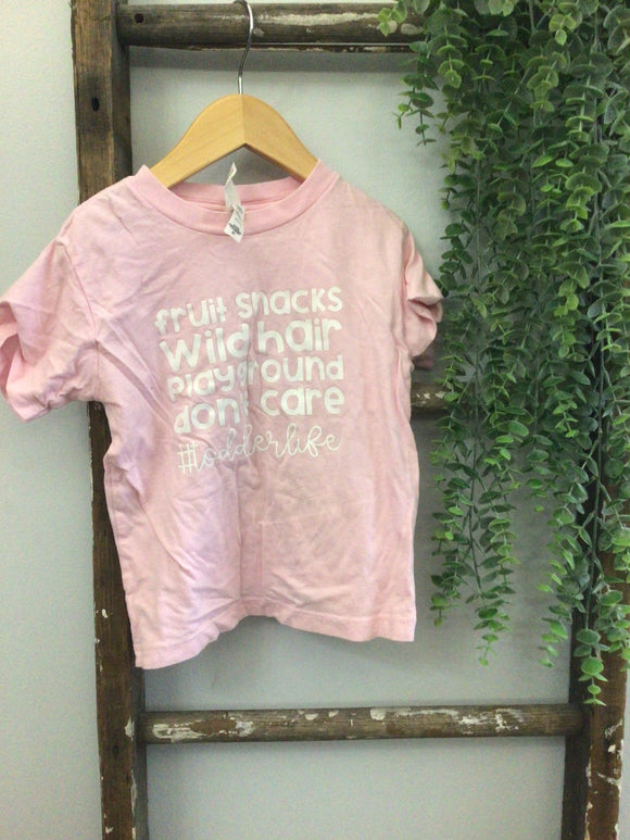 Toddler Life tee-4T