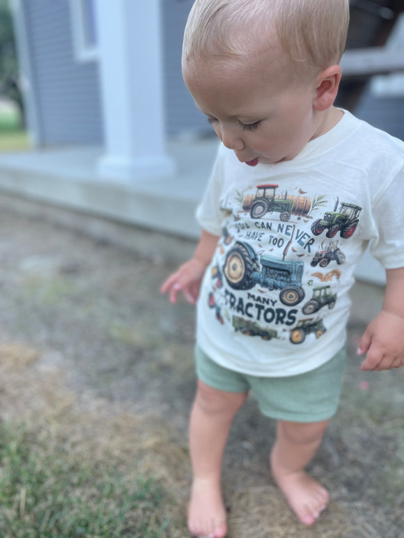 You Can Never Have To Many Tractors Tee