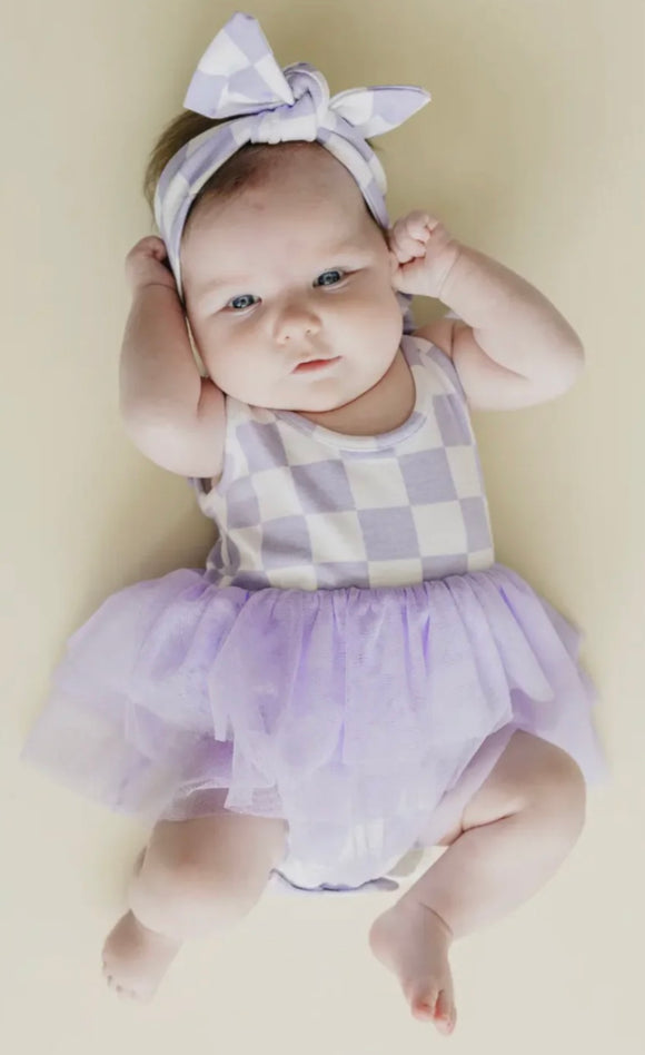 Lavender Tutu Romper