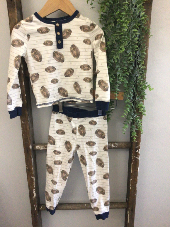 Mudpie football pj set-3T