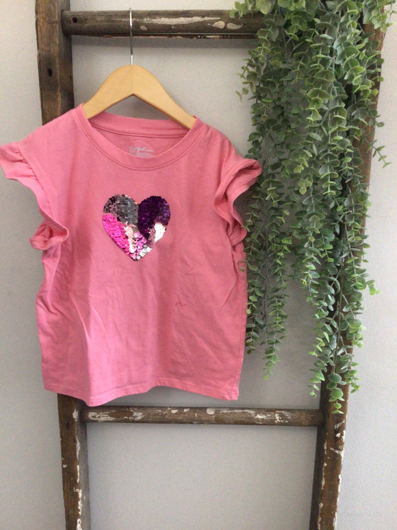 Sequence heart tee-6/7