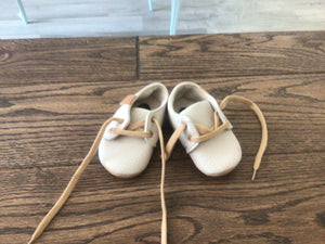 Baby tan shoes