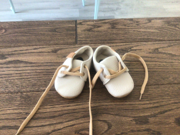 Baby tan shoes