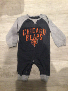 Navy Chicago Bears Romper - 6/9m