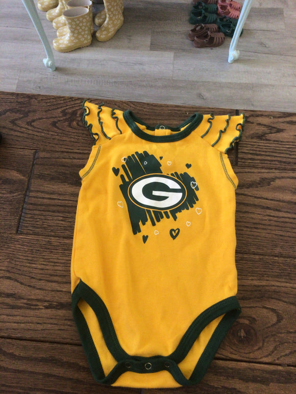 Packers onesie-3/6M