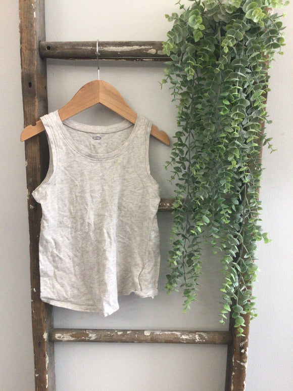 Old navy gray tank-5T