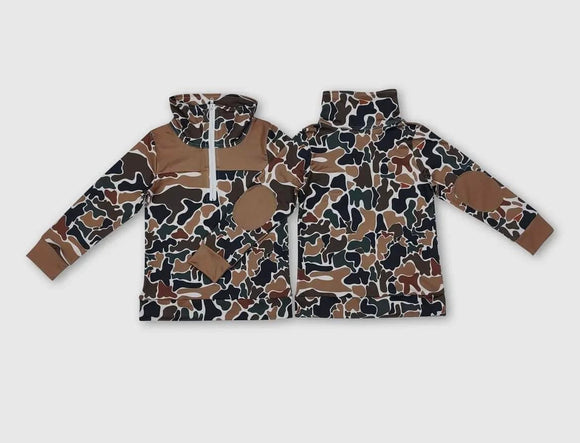 Camo Half Zip