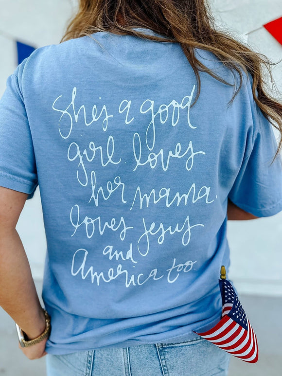 Loves Jesus & America too