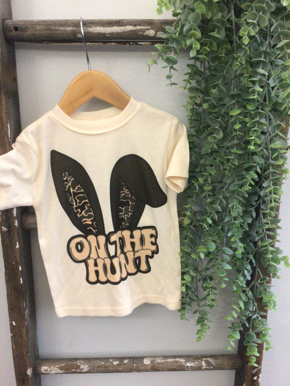 Camo on the hunt tee-12/18m