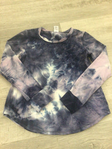 Navy pink tiedye-L