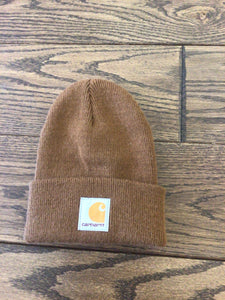 Brown Carhartt beanie