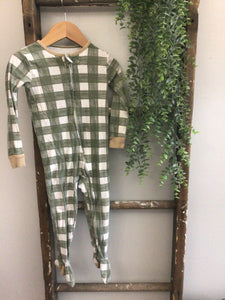 Green checkered sleeper- 24M