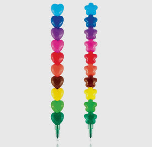 Rainbow Stacker Crayons