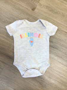 Illinois Onesie - 0/3M