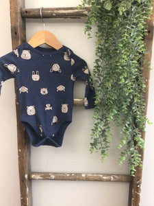 Forest animals onesie- 3/6M