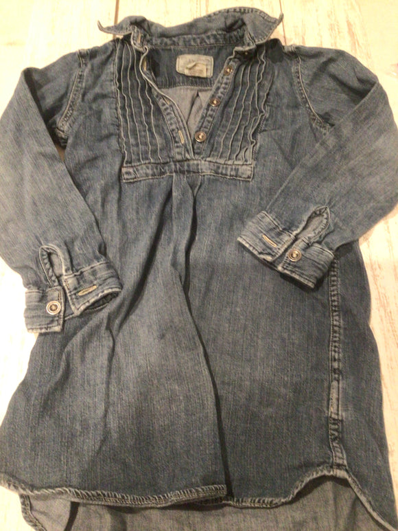 Jean dress-4T