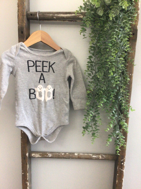 Peek a boo onesie- 18M