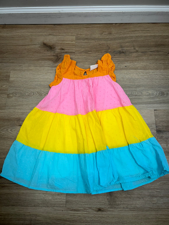 Happy Threads Colorful Dress 3T