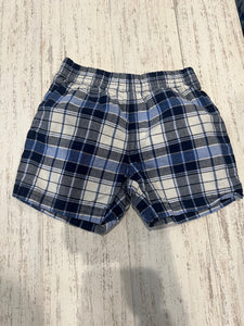 Carter’s Blue Plaid Shorts - 9M