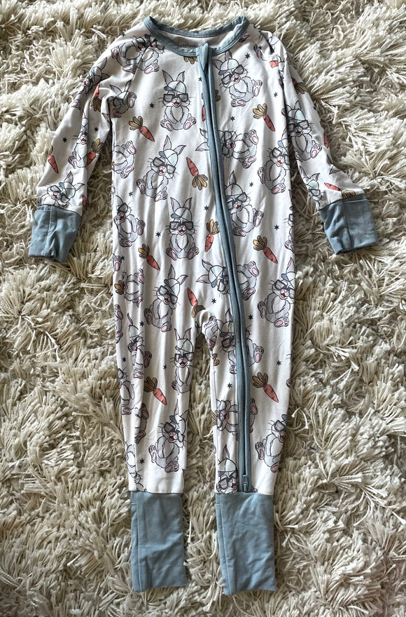 Lucky Panda Kids Rad Rabbit Bamboo Sleeper - 12/18M