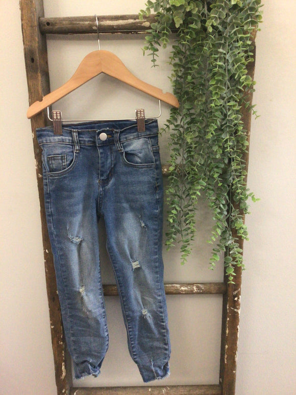 Distressed jeans-5/6