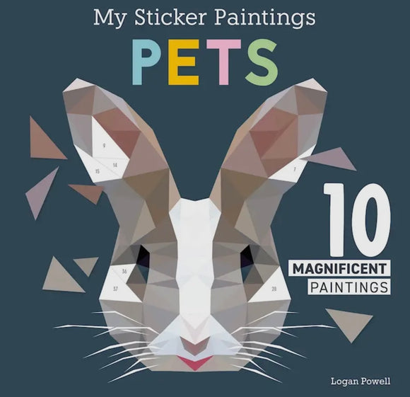 Sticker Painting Activity Book