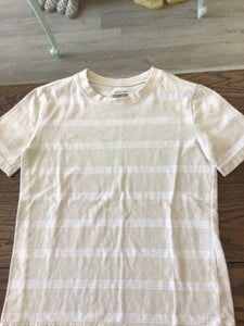 Tan and white striped jumping beans tee-6