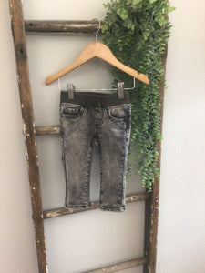 Wonder nation grey jeans- 12M