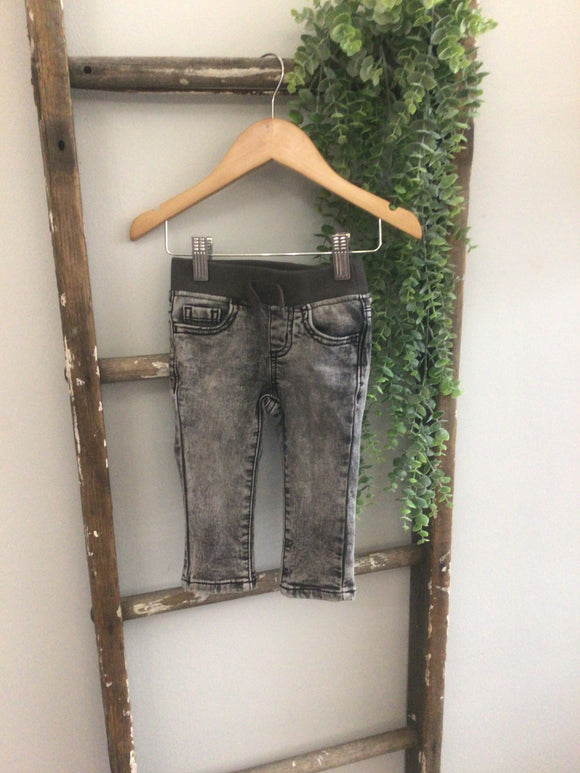 Wonder nation grey jeans- 12M