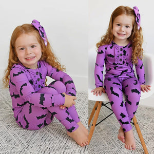 Purple Bats Set