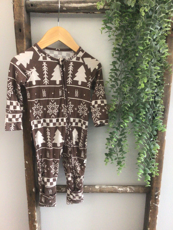 Brown tree bamboo sleeper-3/6M