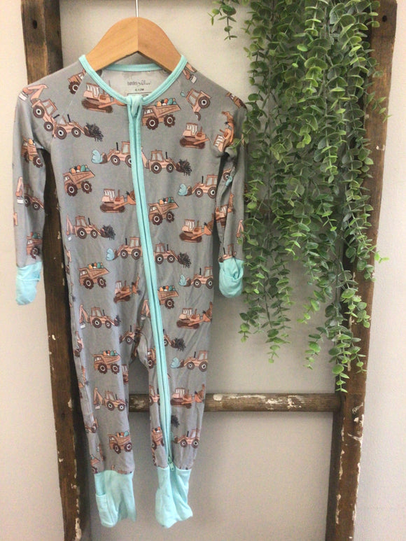 Bundles and bliss truck Easter bamboo-6/12M