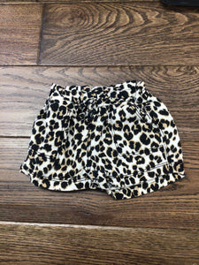 Old Navy Leopard Shorts 0-3M