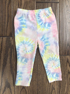 Tye Dye Ruffle Leggings - 18M