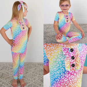 Rainbow leopard set