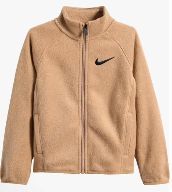 Tan Nike Fleece Jacket