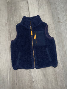 Carter's Navy Sherpa Vest - 2T