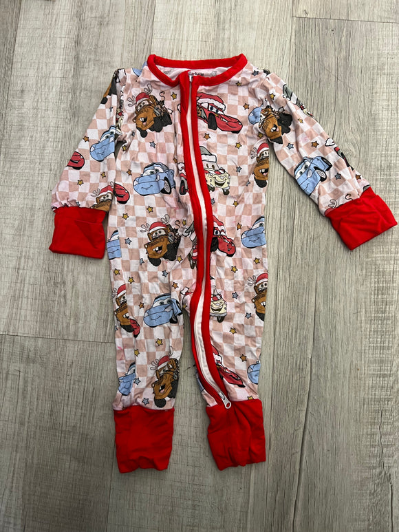 Cars Christmas Zippy- 3/6m